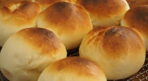 パンの焼き上げ