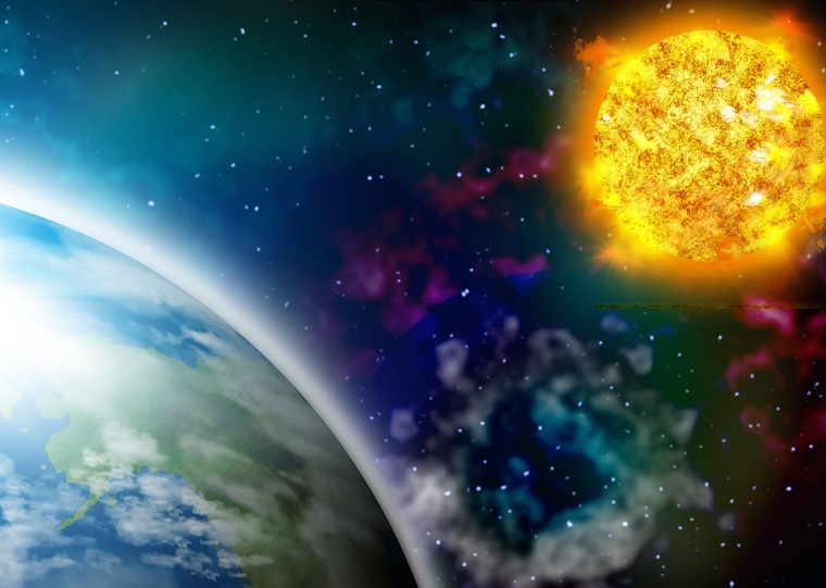 地球と太陽